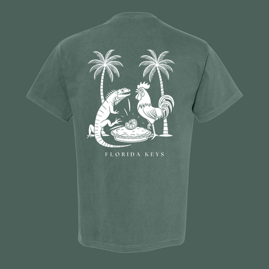 Iguana Fight Key Lime Pie Tee