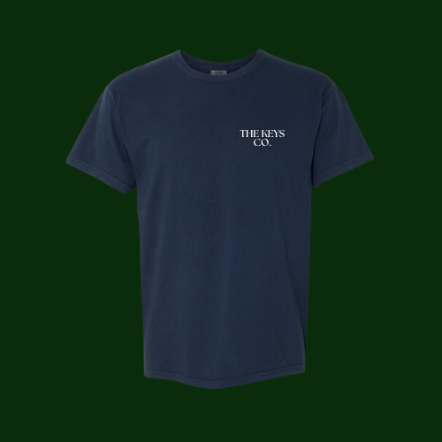 Christmas in The Keys Wreath Boat T-Shirt