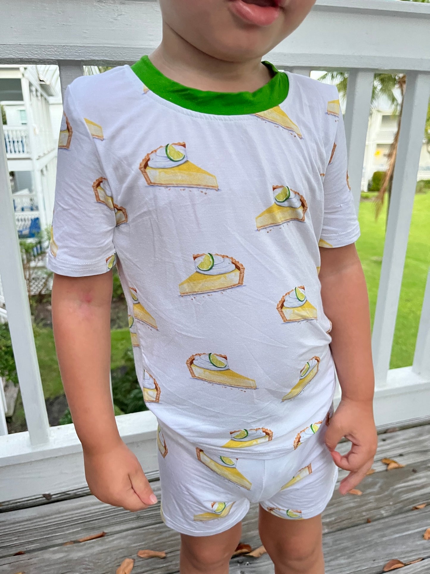 Key Lime Pie 2 Piece Bamboo Pajamas