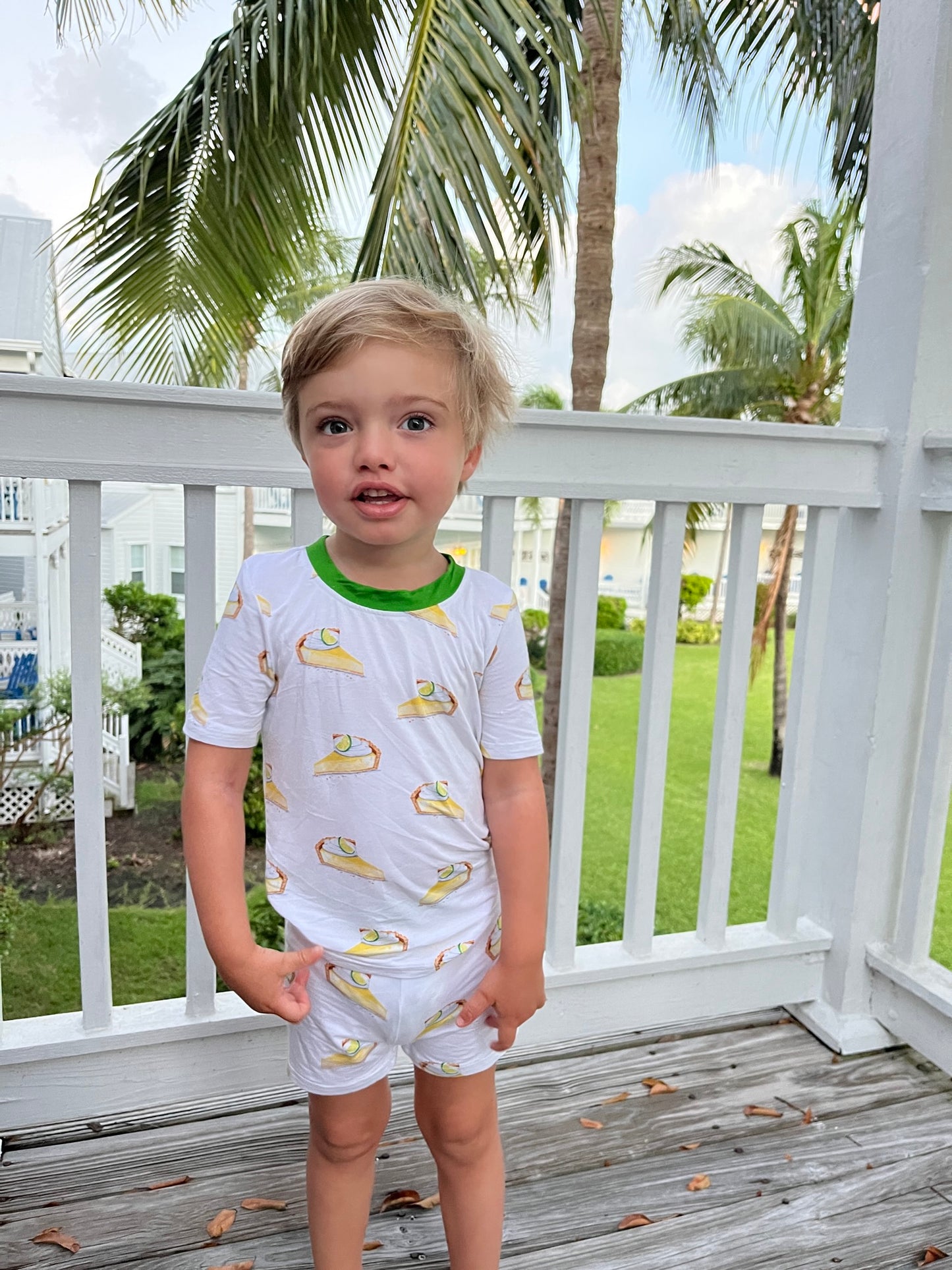 Key Lime Pie 2 Piece Bamboo Pajamas