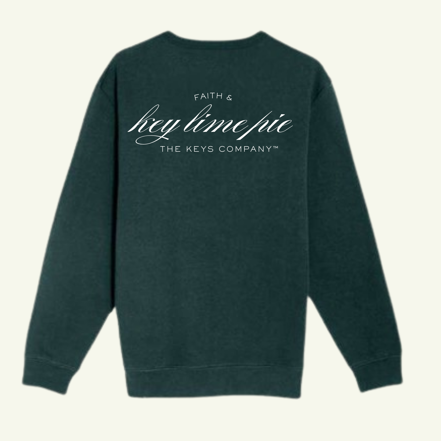 Faith & Key Lime Pie Crewneck