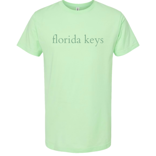 Florida Keys Lime Green Tee