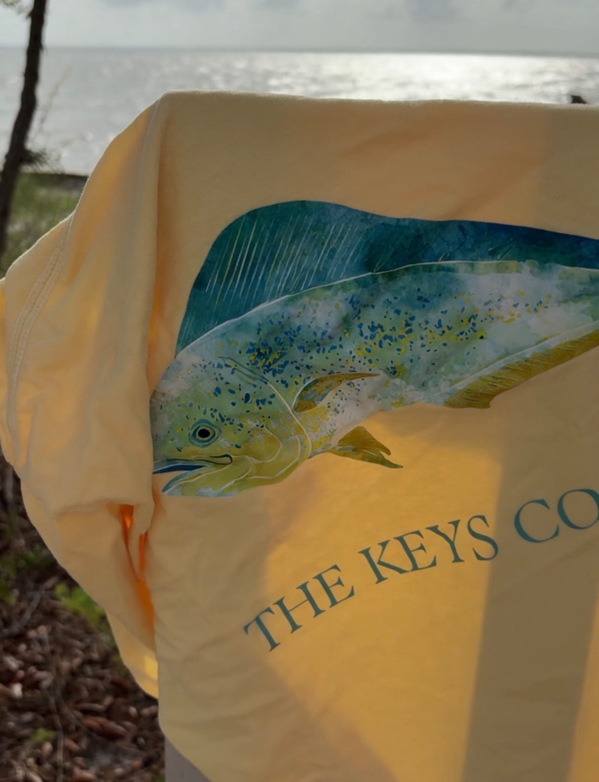 Florida Keys Mahi Mahi Pocket T-Shirt