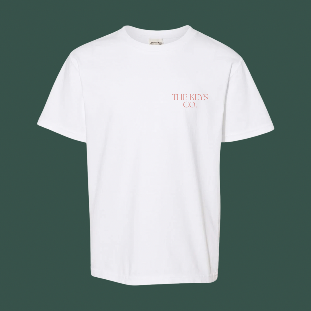 Unisex Youth & Adult Pink Shrimp Key West Tee