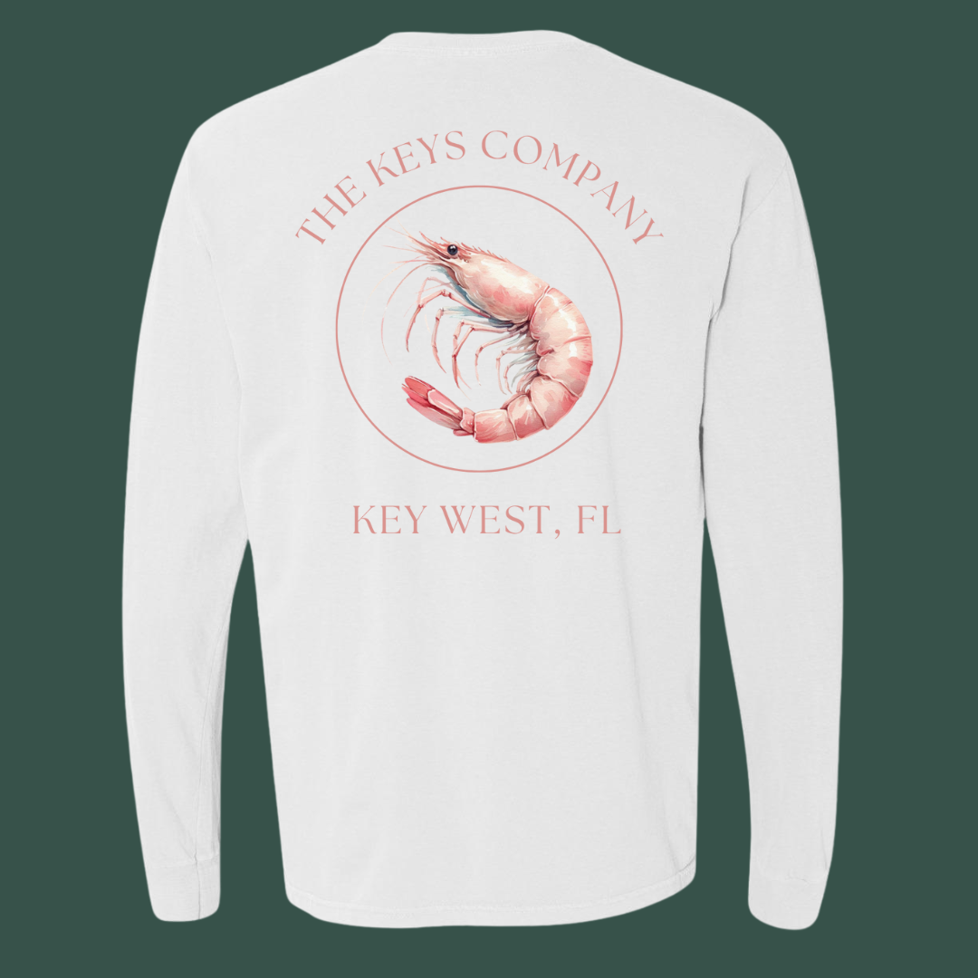 Unisex Youth & Adult Pink Shrimp Key West Tee