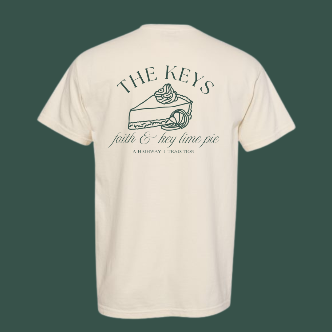 Faith & Key Lime Pie Unisex Pocket Tee