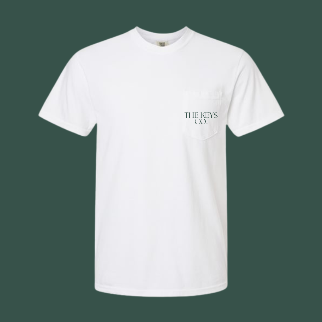 Faith & Key Lime Pie Unisex Pocket Tee
