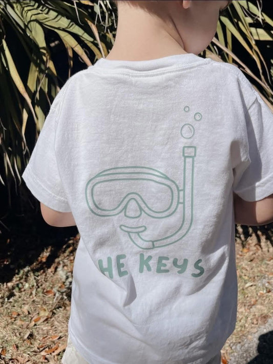 Kids Snorkel Florida Keys Tee