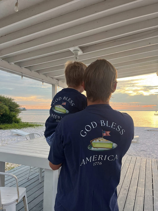 God Bless America Key Lime Pie Pocket Tee
