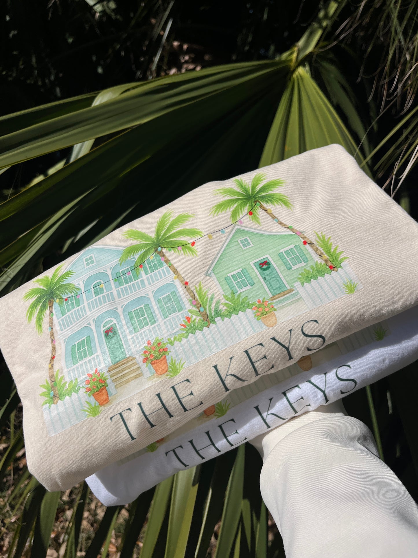 The Keys Christmas Lights Tee