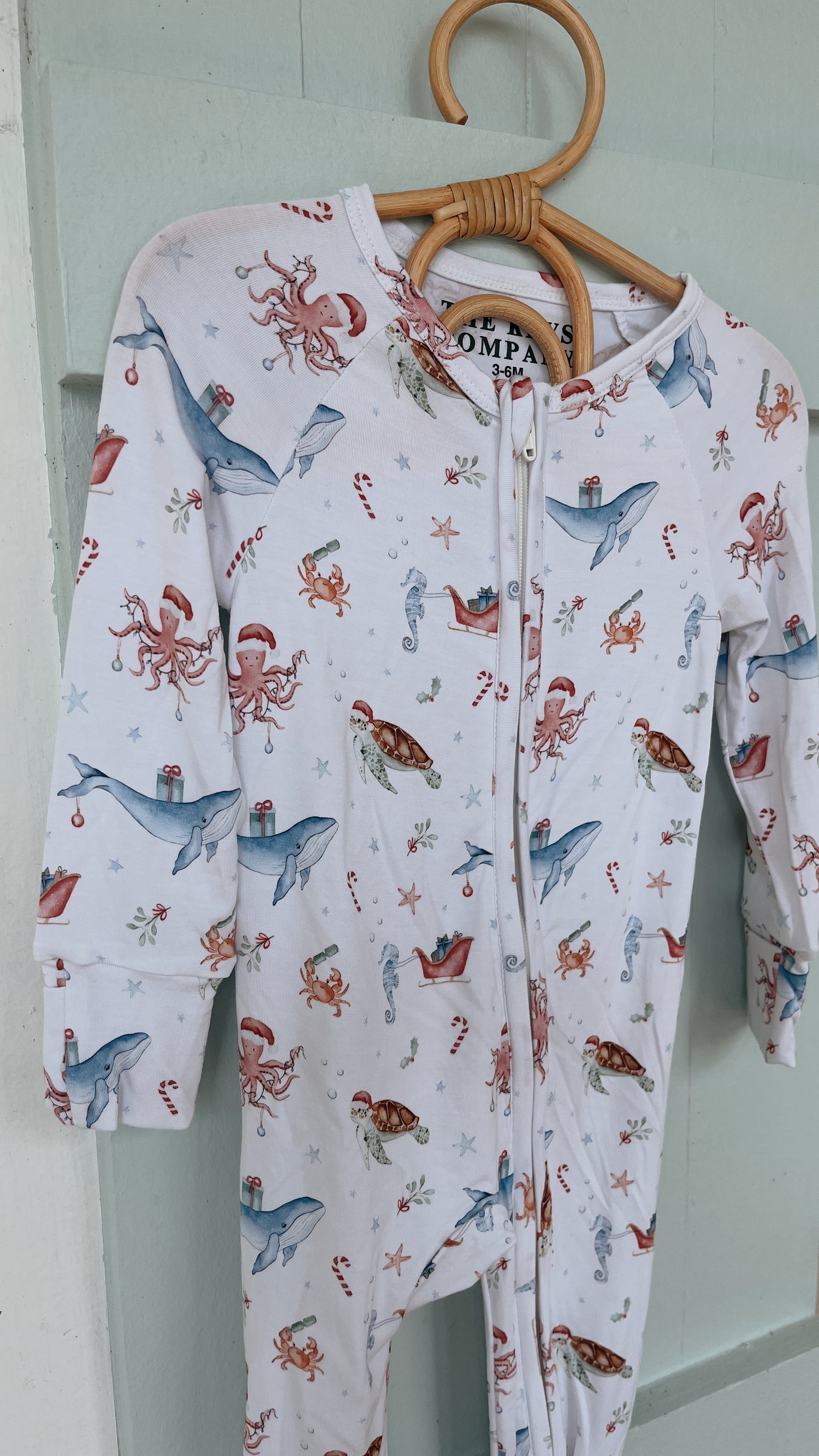 Kids Christmas in The Keys Bamboo Pajamas